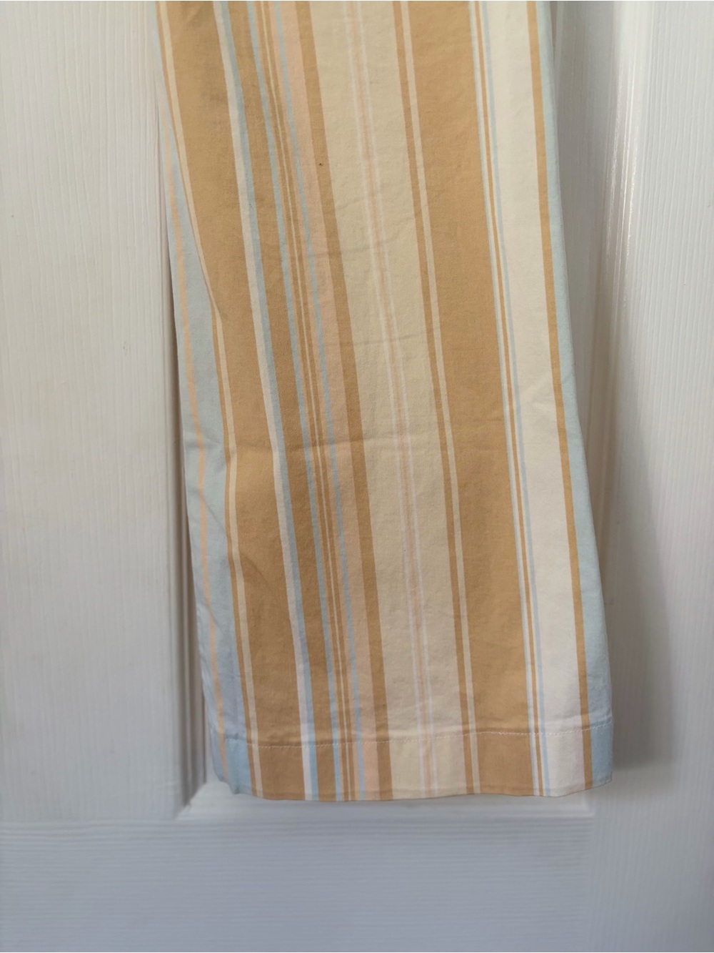 Vintage Y2K Outrage Italy Pastel Striped Flare Jeans Size 26 - Picture 11 of 14